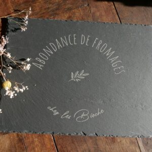 Ardoise abondance de fromages