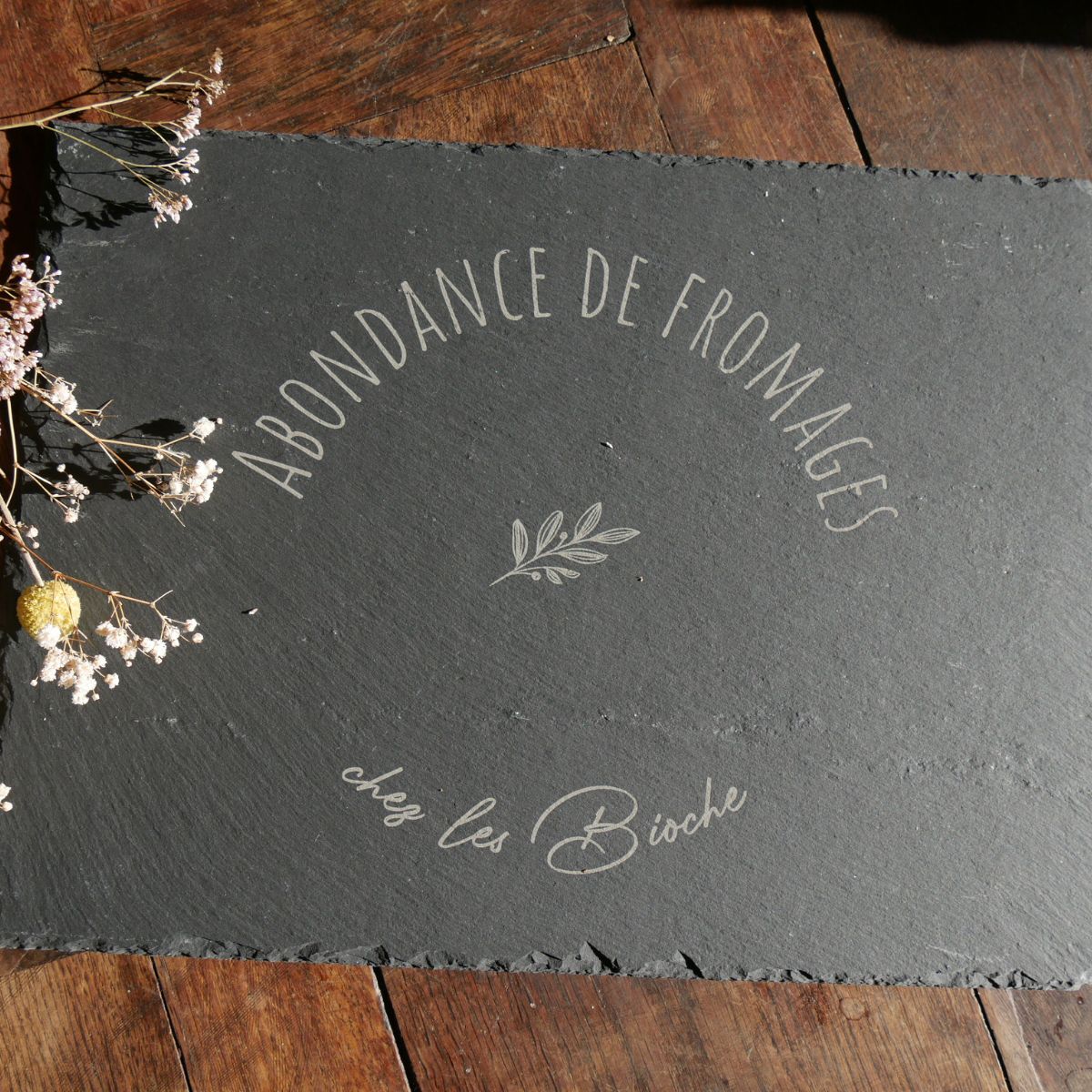 Ardoise abondance de fromages