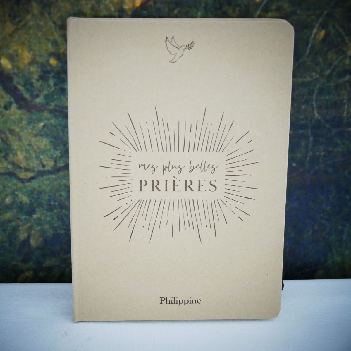 Carnet de prière personnalisé