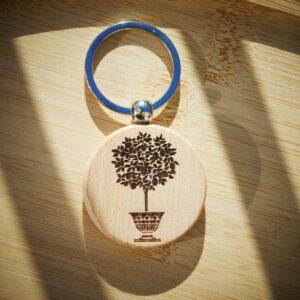 Porte-clé bois de hêtre – L'oranger