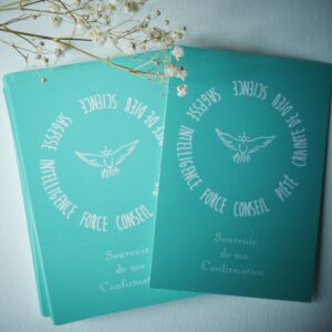 Lot de 10 signets de Confirmation