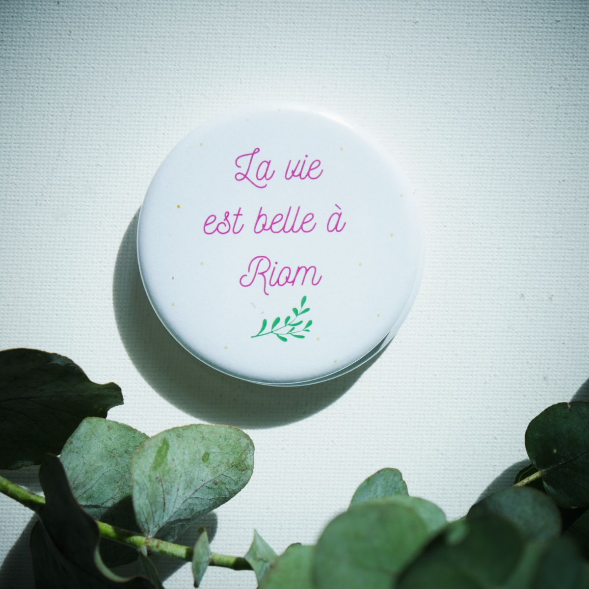 Lot de 4 aimants/magnets personnalisés – “La vie est belle à …” - Image 3