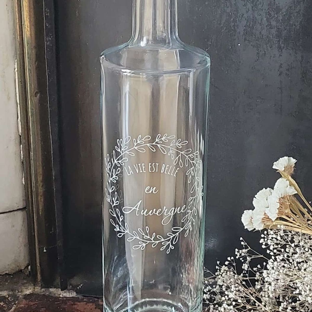 Bouteille personnalisée – La vie est belle à…