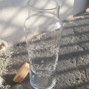 Carafe “La vie est belle à…”