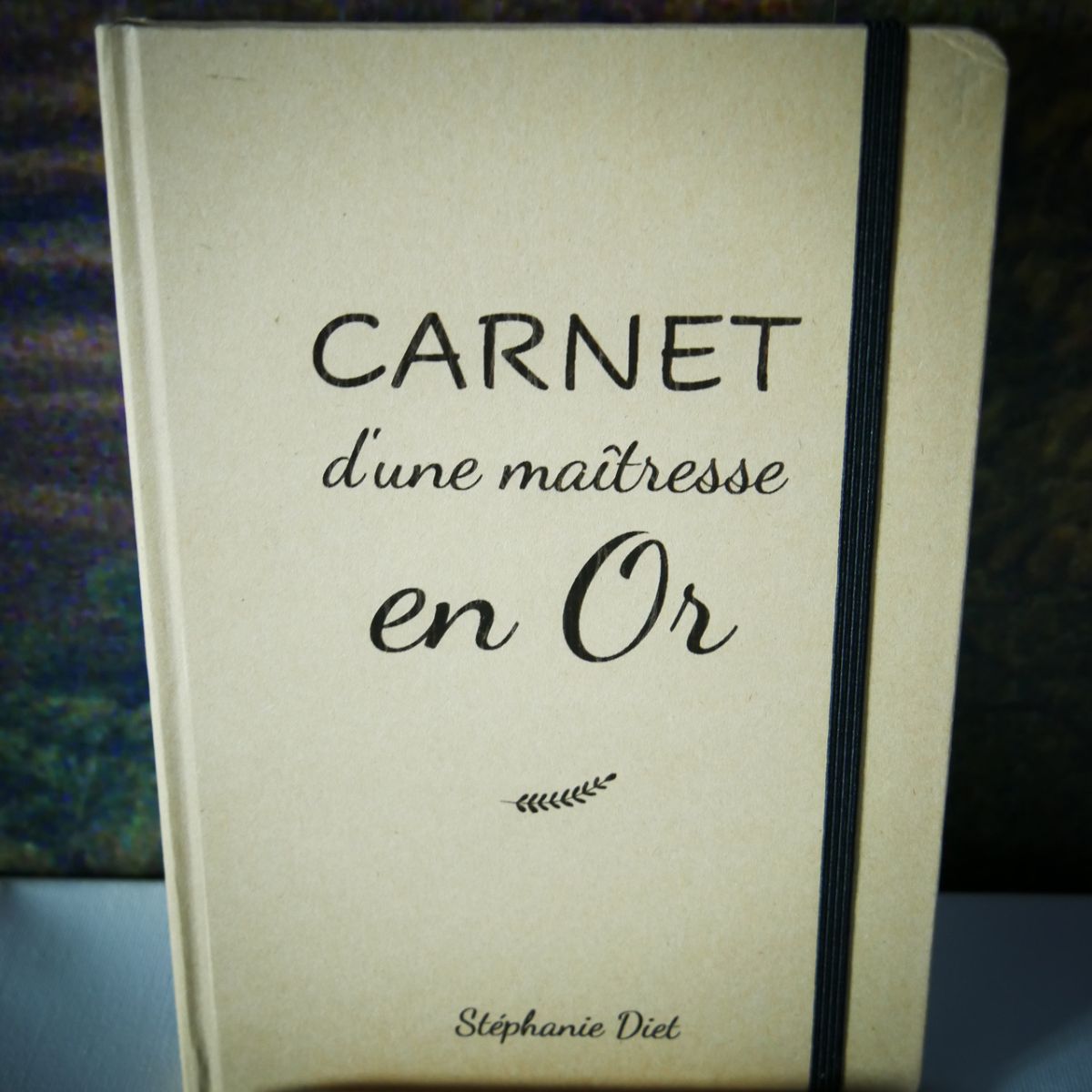 Carnet kraft personnalisé “Carnet d’une maîtresse en Or”