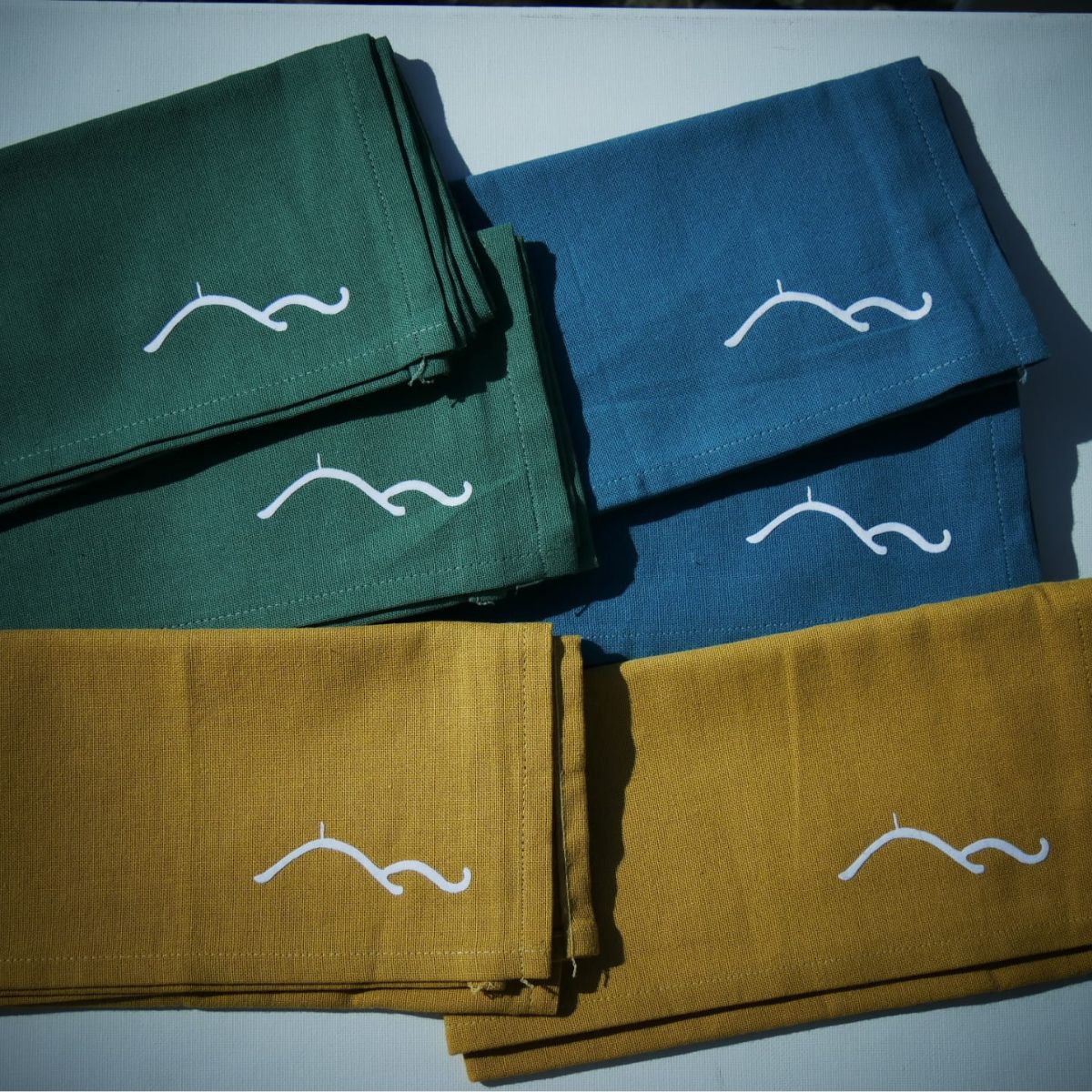 Lot de 2 serviettes Puy-de-Dôme
